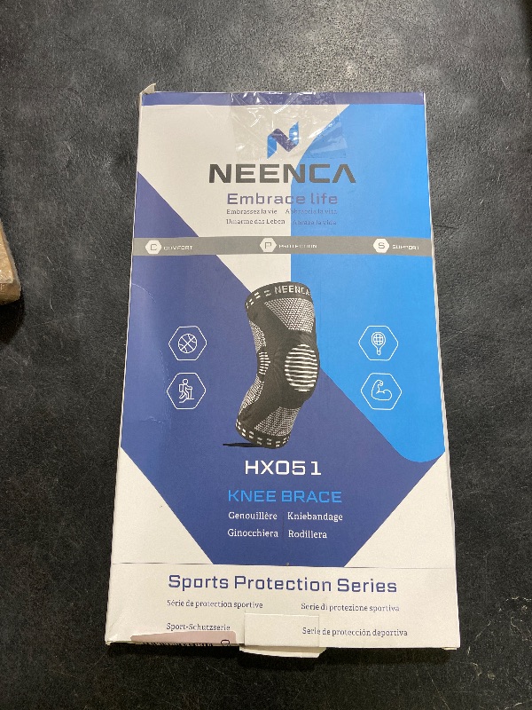 Photo 1 of NEENCA Knee Brace for Women & Men, Medical Knee Support with Patella Pad & Side Stabilizers, Knee Compression Sleeve for Knee Pain, Meniscus Tear, ACL, Joint Pain, Runner, Workout - FSA/HSA Eligible