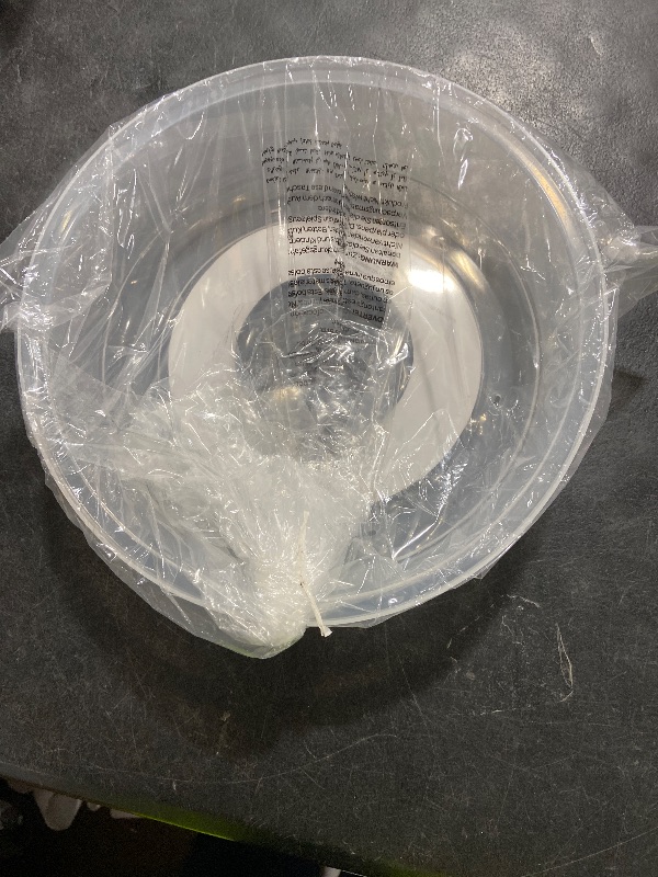 Photo 1 of Nordic Ware BPA-free and Melamine Free Plastic Splatter Microwave Cover, 10-Inch (Set of 2), Clear