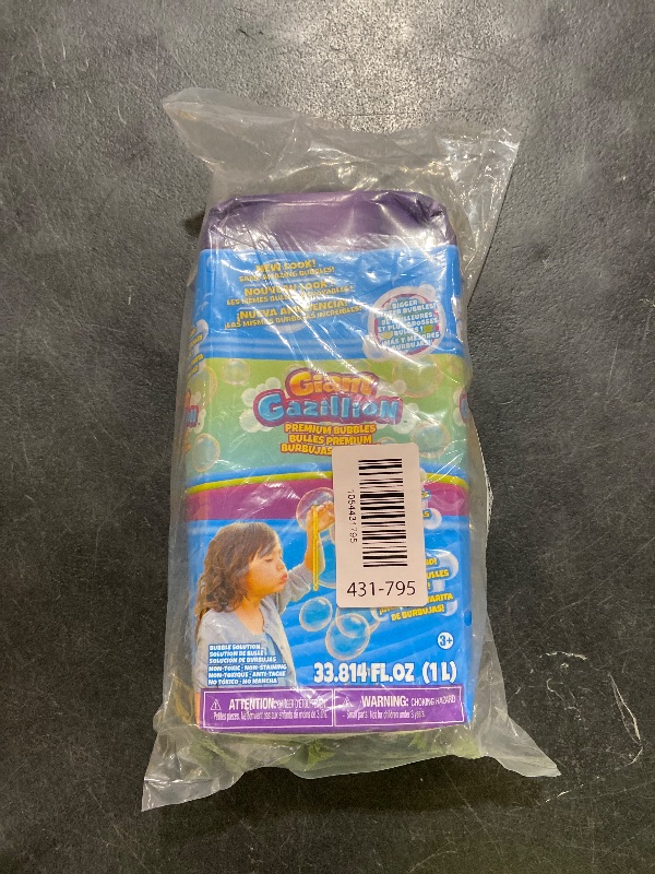 Photo 1 of Gazillion Bubbles Giant Bubbles 1L Box: Giant, Vibrant, And Safe Bubbles With Eco-Friendly Packaging