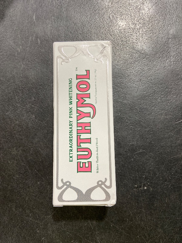 Photo 1 of EUTHYMOL Whitening Toothpaste (3.7fl oz*3, Pack of 3) - Stain Removal in 2 Weeks, Long-Lasting Freshness for Sensitive Gum & Teeth. Bad Breath, Cavity Prevention. Recyclable Aluminum Tube