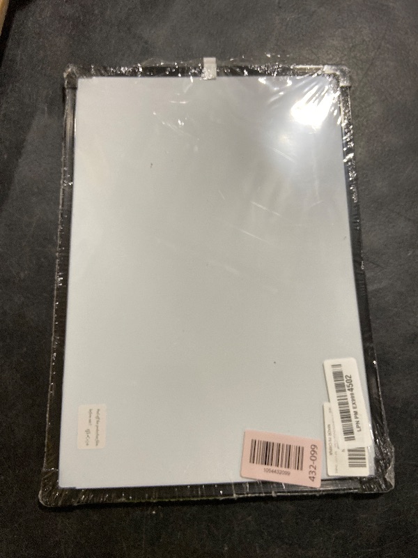 Photo 1 of Double-Sided Small White Board 14" x 11", Dry Erase Board for Wall, Black Frame Mini Hanging Whiteboard for Home School Office
