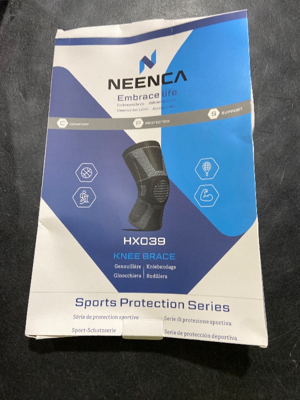 Photo 1 of NEENCA Professional Knee Brace for Pain Relief, Medical Knee Compression Sleeve, Knee Support with Horizontal Knit Tech for Meniscus Tear, ACL, Arthritis, Joint Pain, Runner, Workout- FSA/HSA APPROVED