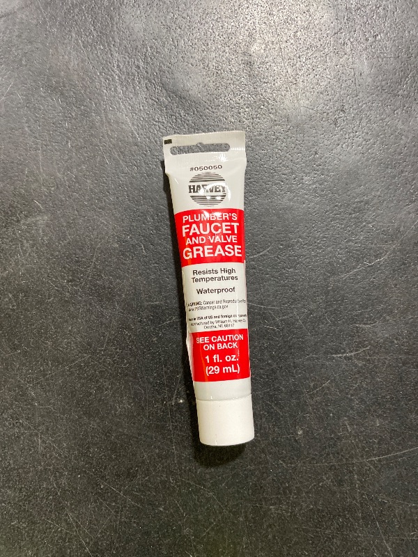 Photo 1 of Faucet/valve Grease