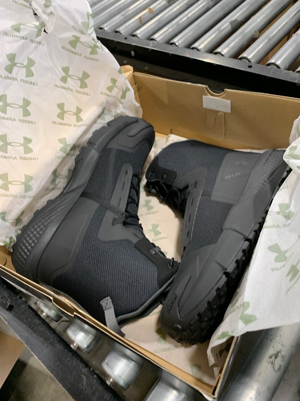 Photo 1 of Under Armour Men's Charged Valsetz, (001) Black/Black/Jet Gray, 13, US