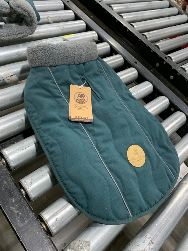 Photo 1 of King Buck Quilted Dog Jacket, forest green M/L, KB-QJKT-DT-M/L-1