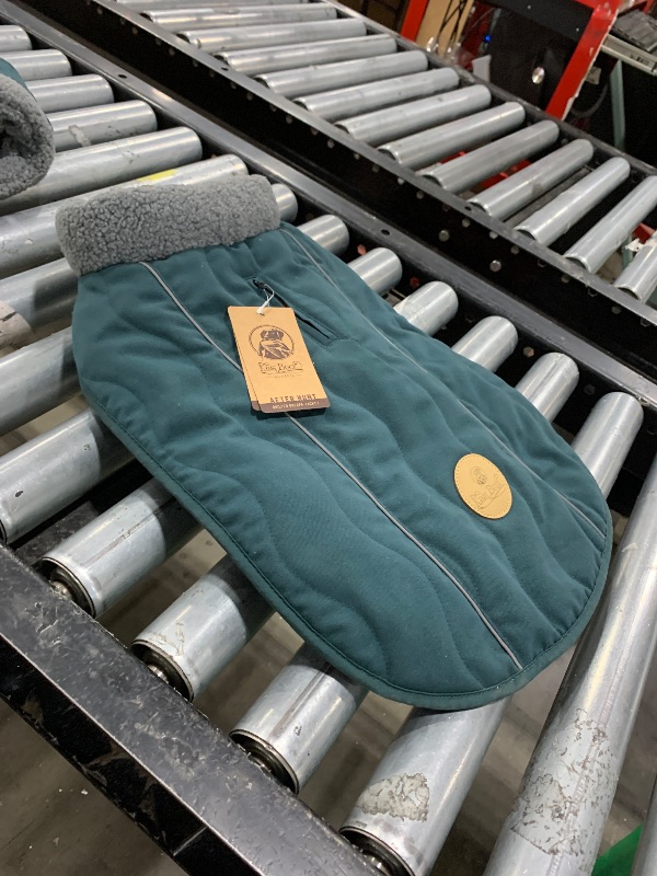 Photo 1 of King Buck Quilted Dog Jacket, forest green M/L, KB-QJKT-DT-M/L-1