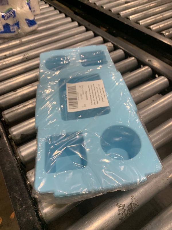 Photo 1 of LOLLIDO Top Cup Holder Tray Accessories for Bogg Bag X-Large, Waterproof EVA Drink & Phone Holder Fit for Stanley Cup - Organizer & Topper Tray for Bogg Bag (Blue)