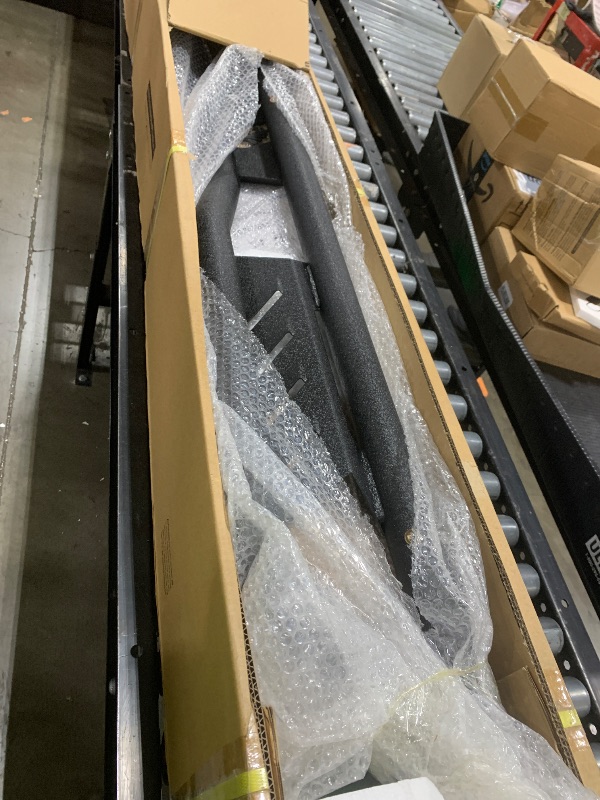 Photo 1 of Tyger Auto Tyger Kobra Running Boards Compatible with 2019-2025 Ram 1500 (Not Fit 19-24 Classic) | Crew Cab | TG-KB2D25004 | Textured Black Drop Step Rail