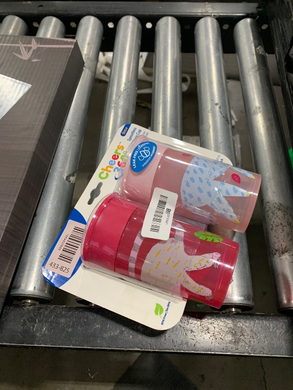 Photo 1 of Dr. Brown's Milestones Cheers 360 Cup Spoutless Transition Cup, Travel Friendly & Leak-Free Sippy Cup, Pink Leopard – Red Lemur, 10 oz/300 mL, 2 count (1 pack)