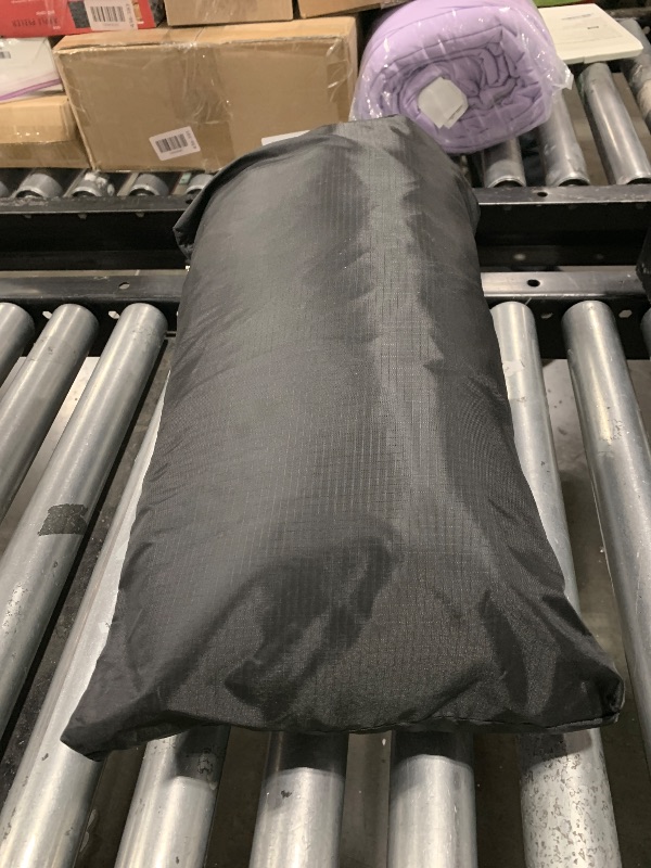 Photo 1 of 8x14Ft Rectangular Pool Cover for Above Ground Pools [ Upgrade 420D ] Swimming Pool Cover for Rectangle/Oval Frame Pools with Ground Nails, Hook and Loop Fastener, Super Windproof, Quick Installation