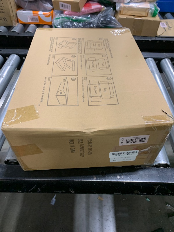 Photo 1 of RLAVBL 12x9x4 Inches Shipping Boxes Set of 20, White Corrugated Cardboard Box, Mailer Boxes for Small Business