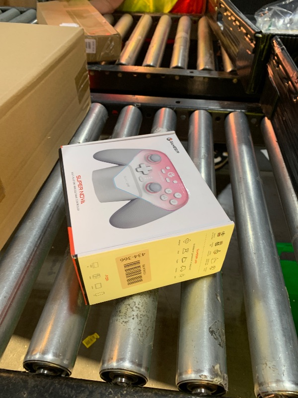 Photo 1 of GameSir Super Nova Wireless Gaming Controller for PC/Switch/Switch 2/iOS/Android, 1000Hz Polling Rate, Hall Effect Stick & Trigger, Rubberized Grips, RGB Lighting, 1000mAh - Pink