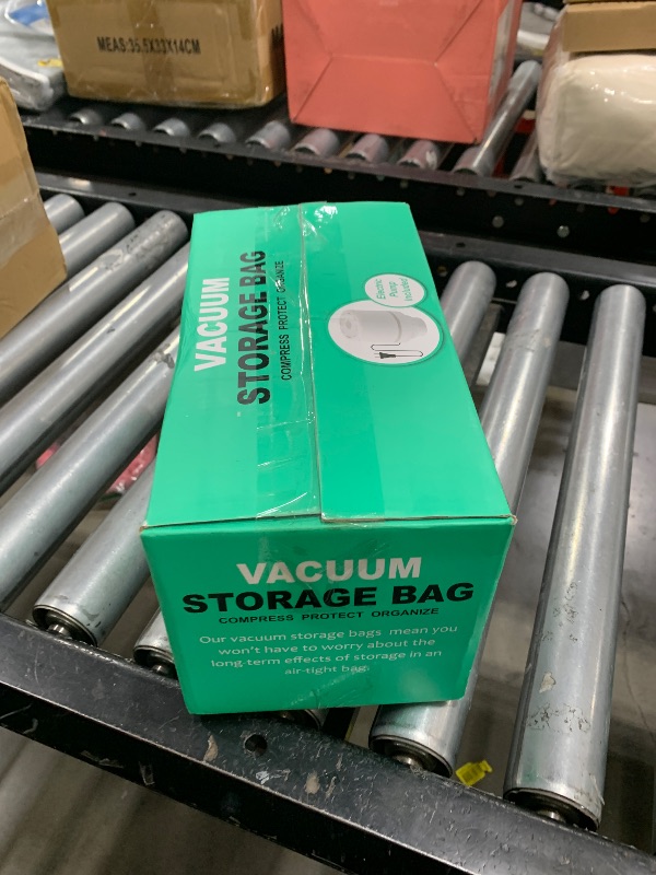Photo 1 of Cozy Essential 20 Pack Vacuum Storage Bags with Electric Pump, Vacuum Seal Space Saver Bags for Clothing, Pillows, Blanket, Bedding, Comforters