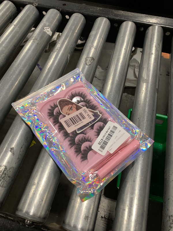 Photo 1 of Losha Lashes Fluffy Volume False Eyelashes 7 Pairs Cat Eye Lashes Kit with Lash Glue and Lash Tweezers 6D Vegan Fake Eyelashes that Look Like Lash Extensions (PL008)