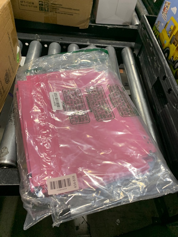 Photo 1 of Shutex Extra Capacity Plastic Hanging File Folders,12 Pack Reinforced Expanding Hang Folder Letter Size,Accordian Pocket,Heavy Duty 2 Inch Expansion, Hard Hanging Folder Organizer for Office Home,Pink