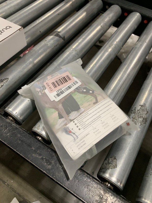 Photo 1 of WENQUSEN Dog Leg Support - for Leg Wounds After Surgery for Ligament Tears, with Support Strips to Protect The Dog's Leg Wounds. Breathable and Comfortable?M?