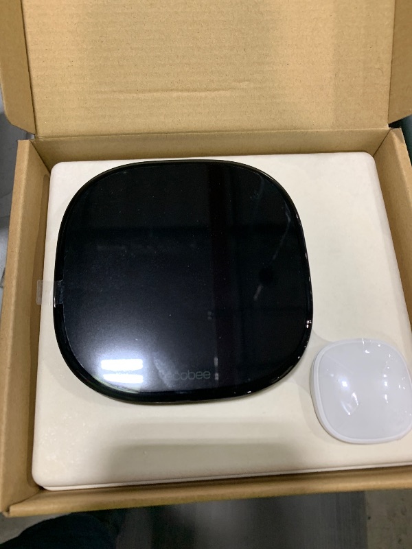 Photo 1 of ecobee Smart Thermostat Premium with Smart Sensor and Air Quality Monitor - Programmable Wifi Thermostat - Works with Siri, Alexa, Google Assistant
