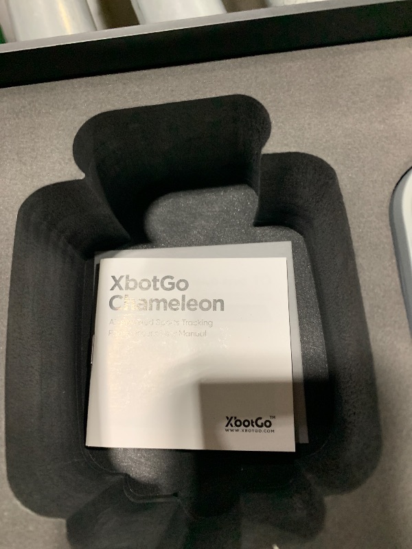 Photo 1 of XbotGo Chameleon AI Auto Sports Action Camera - 4K 60FPS Soccer Camera and Basketball Tracking Camera for Team Sports, Live Streaming, No Subscription, Works with iOS & Android (Pearl Grey)