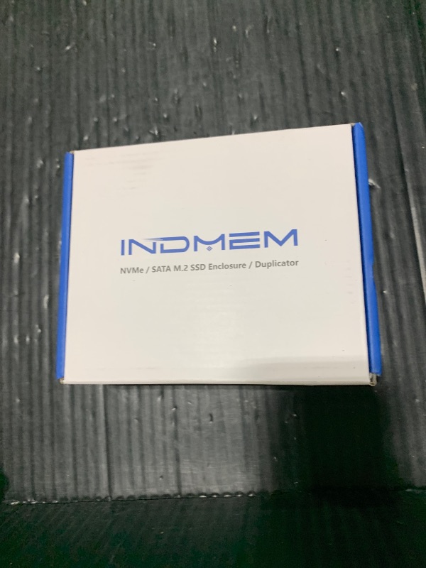Photo 1 of M.2 NVMe SSD Enclosure Adapter, 10Gbps SATA & M.2. NVMe Dual Bay Offline Clone USB-C Adapters Supports 3.5"/2.5" SATA SSD, Type-C Standalone Clone Duplicator