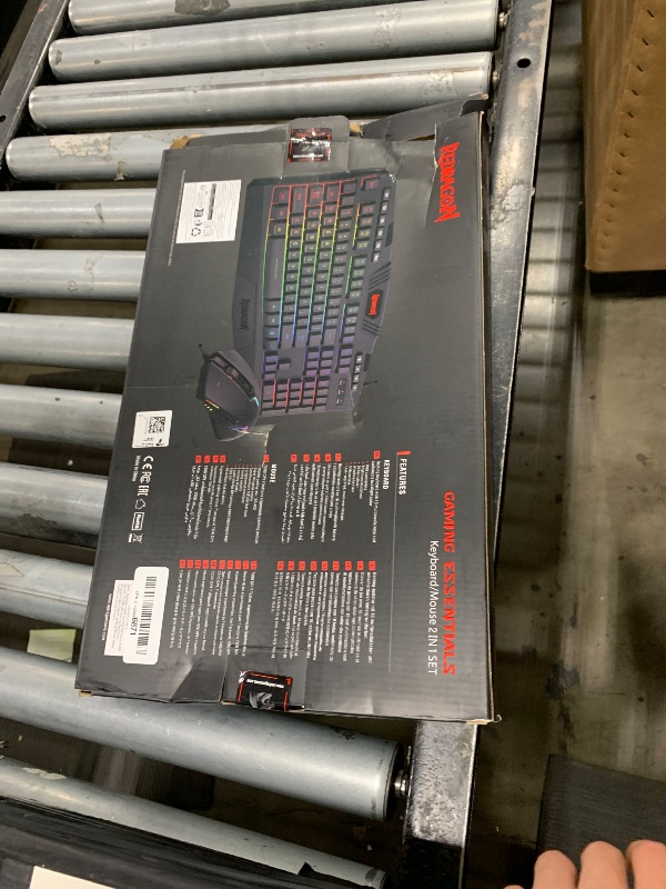 Photo 1 of Redragon S101 Gaming Keyboard, M601 Mouse, RGB Backlit Gaming Keyboard, Programmable Backlit Mouse, Value Combo Set [New Version]