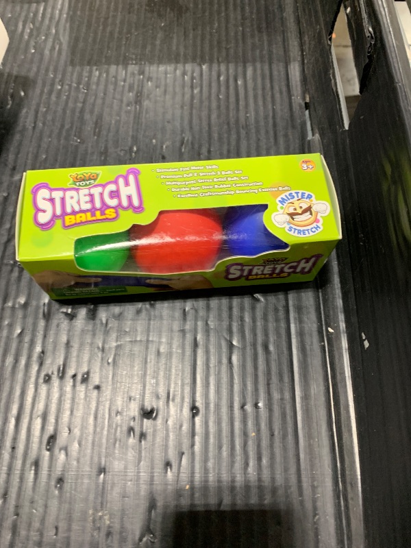 Photo 1 of YoYa Toys Pull, Stretch and Squeeze Stress Balls - 3 Balls, Elastic Sensory Balls for Stress and Anxiety Relief, Autism and Special Needs Toys, Calming Fidgets for Kids and Adults, Ideal for Classroom