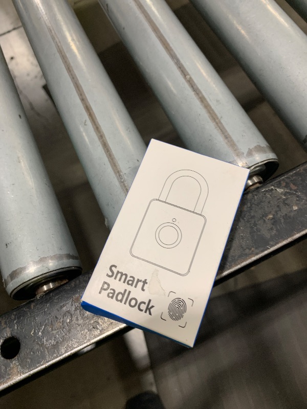 Photo 1 of Fingerprint Padlock eLinkSmart Gym Locker Lock for Girls Women with Phone App iOS Watch Metal Keyless Combination Locks for School Sports Locker Toolbox Hasp Storage Purple