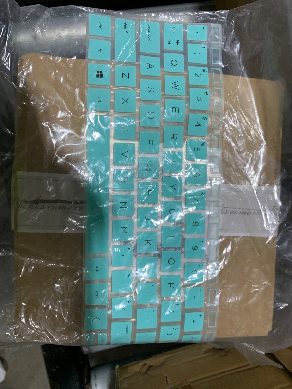 Photo 1 of Keyboard Skin Compatible for 15.6" HP Laptop 15-fc 15-fd 15t-fd 15z-fc Series, HP Pavilion 15 15-eg/eh/er 15t-eg200/eg300 15z-eh300 Series, HP Pavilion 17z 17z-cp000 17z-ca200 17-cn 17-cp Series (Mint