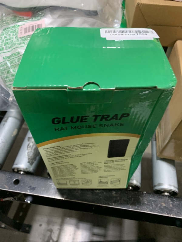 Photo 1 of Pelrayt Glue Mouse Traps Indoor for Home, Rat Trap-12 Pack, Large Heavy Duty Glue Traps for Safe Home Pest Control. Pre-Scented, Non-Toxic Sticky Boards for Mice, Rats & More. Easy To Use