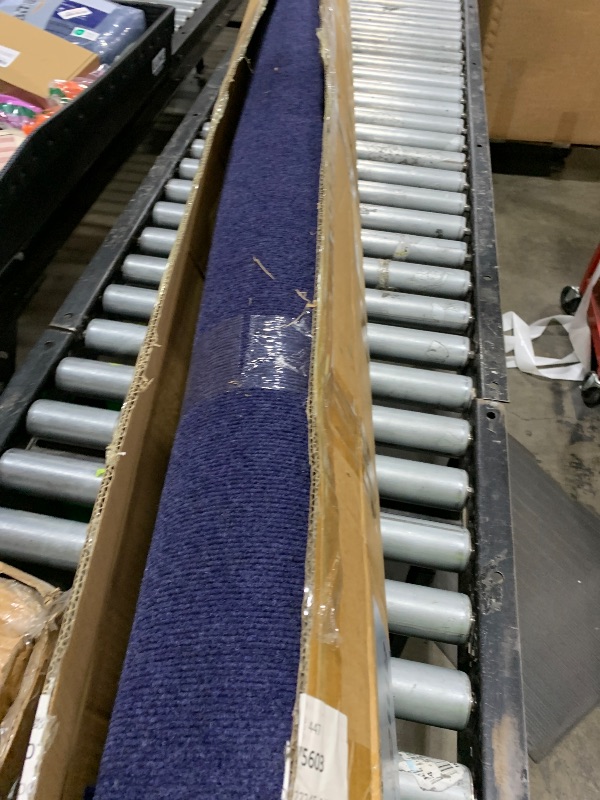 Photo 1 of Grefinity Marine Carpet,6 FT x 14 FT Deep Blue Indoor Outdoor Carpet 0.2" Thick Boat Carpet with Water-Proof TPE Backing, Non-Slide Outdoor Marine Carpet Roll for Home, Patio, Porch, Deck