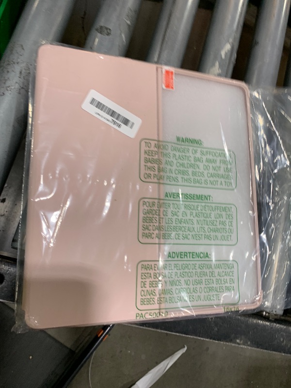 Photo 1 of ProCase for iPad Air 13 Inch Case (2025/2024) M3/M2 & iPad Pro 12.9 inch 6th/5th/4th/3rd 2022/2021/2020/2018; Transparent Back Protective Folio Cover Shockproof Smart Case with Pencil Holder-Pink