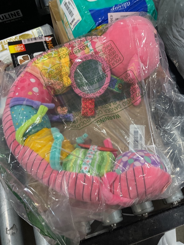 Photo 1 of Baby Girls Toys 0-6 Month Music Animal Stuffed Caterpillar Toy for Infant 0-3 3-6 Months with Mirror Crinkle Rattle Tummy Time Sensory Toys for 3 4 5 6-12 Month Old Newborn Baby Shower Birthday Gifts
