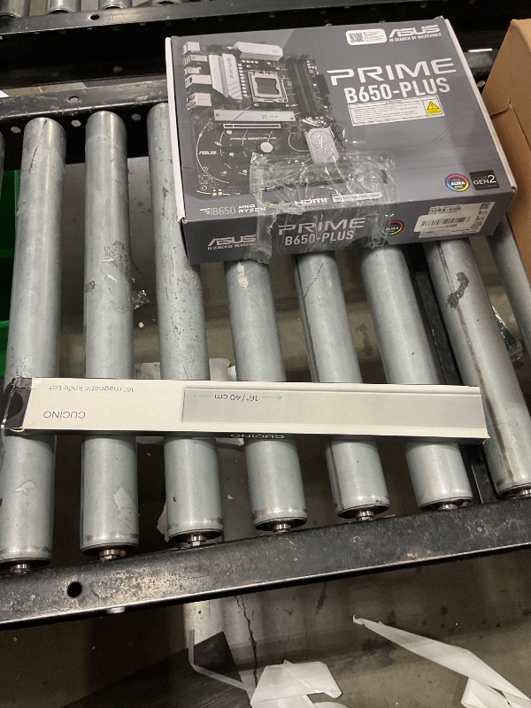 Photo 1 of CUCINO Magnetic Knife Holder for Wall 16" - No Drilling incl. Self Adhesive Tape - Extra strong Magnet - Awarded Strip - Made of Stainless Steel