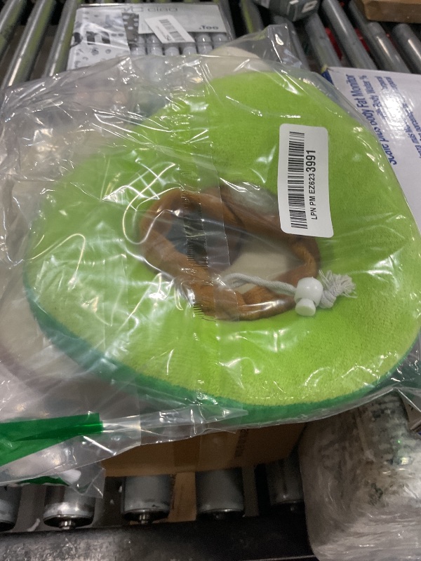 Photo 1 of Frienda 2 Pieces Adjustable Cat Cone, Cat Recovery Collar, Kitten Cones After Surgery Pet Neck Strap Elizabethan Donut Toast Neck Cone Collar with Edge for Kitten