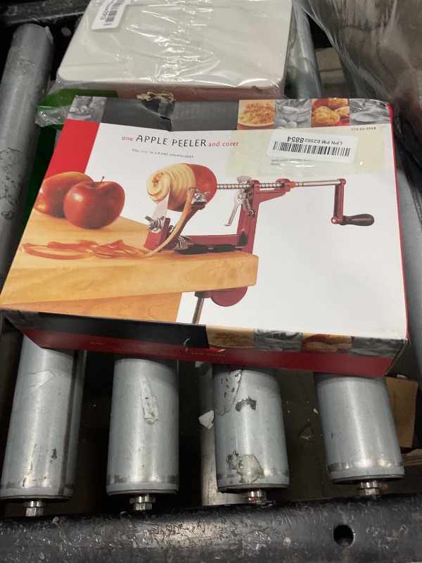 Photo 1 of Apple peeler and corer with Powerful Suction base Apple peeler slicer corer with stainless steel blades for pears potato peelers