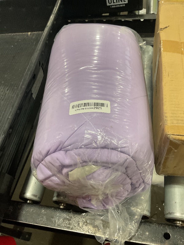 Photo 1 of HOMFINE Cooling Comforter King Size, Purple Summer Cooling Blanket for Hot Sleepers and Night Sweats, Japanese Double-Sided Cold Tech Fabric Q-Max 0.45, Soft Breathable Silky Smooth Lightweight