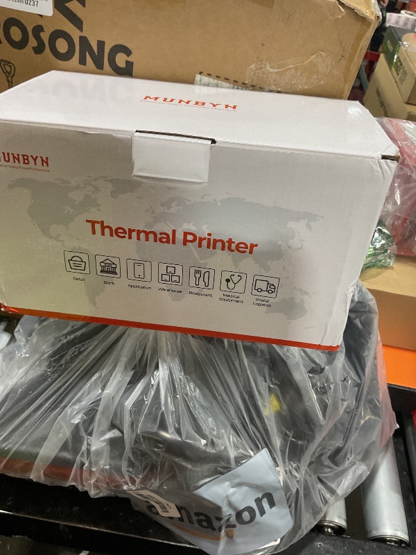 Photo 1 of MUNBYN Thermal Receipt Printe USB/Ethernet Port 80mm Printer for POS