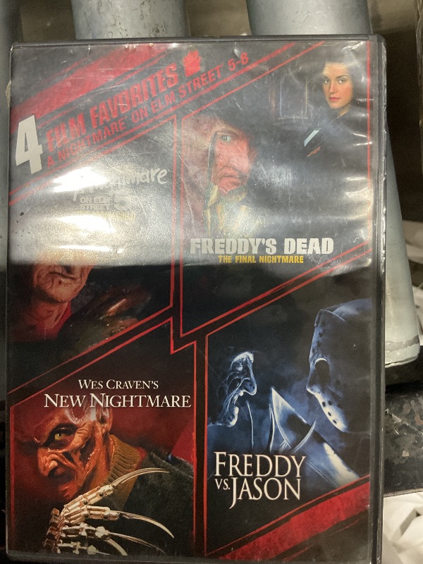 Photo 1 of 4 Film Favorites: Nightmare on Elm Street 5-8 (Freddy vs Jason, Freddy's Dead: The Final Nightmare, Nightmare on Elm Street 5: The Dream Child, Wes Craven's New Nightmare)