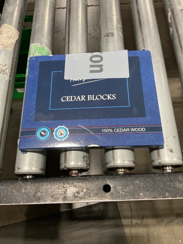 Photo 1 of Cedar Space Cedar Blocks for Closet Storage,100% Aromatic Red Ceder Blocks Cedar Planks Chips 16pcs for Closet Drawers 100% Natural Wood Chips