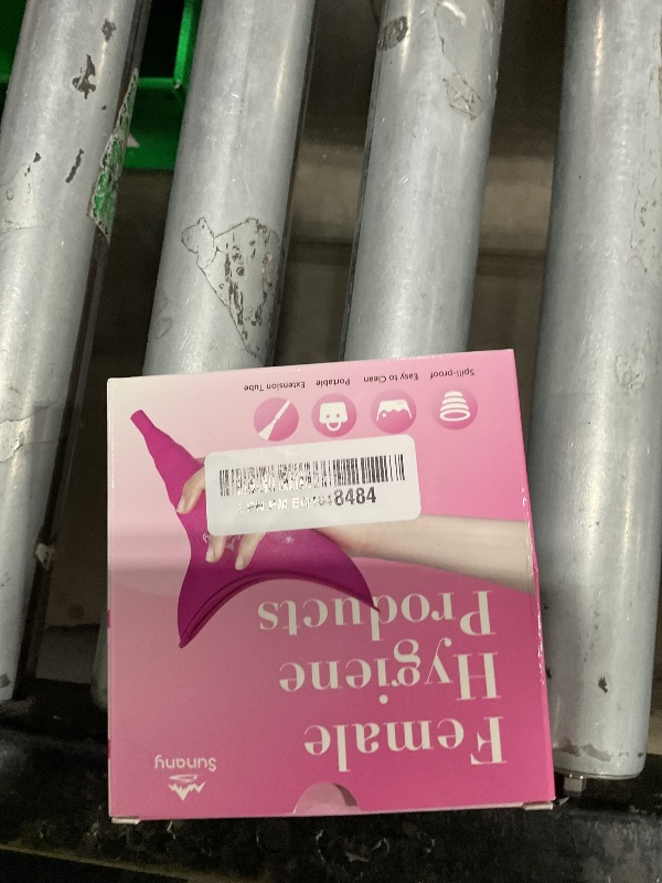 Photo 1 of Sunany Female Urinal, Female Urinal with Silicone Funnel, Portable for Standing Female, Reusable Urinal for Female Toilet, Women's Urinal is The Perfect Companion for Indoor Use