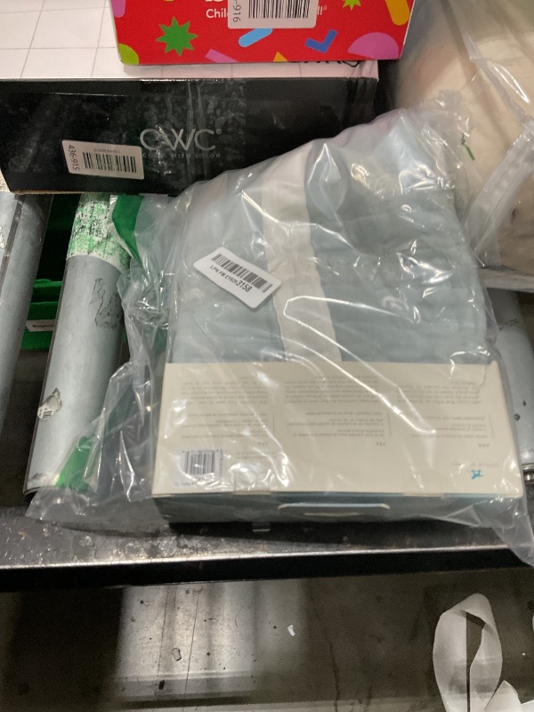 Photo 1 of Little Unicorn Newborn Receiving Quilt | Ultra- Soft, Multi-Layered Muslin Fabric | Gift for Newborns & on-The-go (Blue Rainbow)