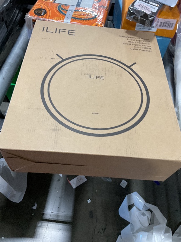 Photo 1 of ILIFE V5s Plus Robot Vacuum and Mop Combo with Wi-Fi/App/Alexa, Automatic Self-Charging Robotic Vacuum Cleaner, Slim and Quiet, Cleans Hard Floors Carpets and Pet Hair (V5s Pro Upgrade Version)