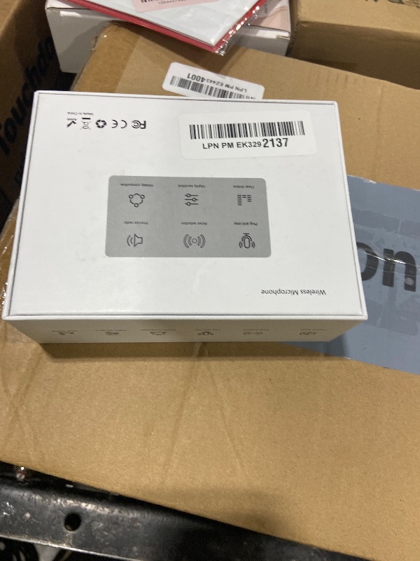 Photo 1 of BAILIXIN 3-in-1 Mini Microphone for iPhone, Android, Camera - 328ft Long Range, 20H Battery Life, Wireless Microphones, Lapel Mic with AI Noise Reduction for Video Recording, YouTube, TikTok