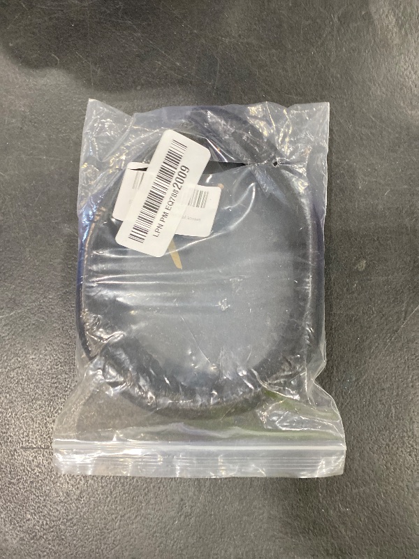 Photo 1 of Black Padded Headband for Women - Wide, Simple, Soft Satin Hair Hoop for Girls and Teens, No Teeth Thick Head Accessory