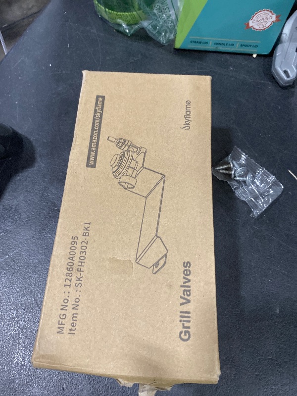 Photo 1 of Skyflame Gas Grill Valve Regulator Assembly Compatible with Weber Q200 Q220 Series - Replacement Parts for Weber 80476