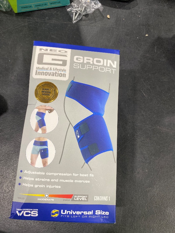 Photo 1 of Neo-G Groin Brace for Thigh or Hamstring Injury. Groin Brace for Men and Women - for arthritis, pulled groin, strain - Adjustable Groin Compression Support - Unisex