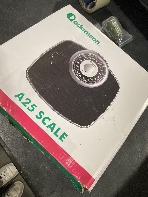 Photo 1 of Adamson A25 Scales for Body Weight - Up to 400 LB - New Version - 5.3" Dial on 12.4" x 10.2" Platform - Anti-Skid Rubber Surface - High Precision Bathroom Scale Analog - Durable with 20-Year Assurance
