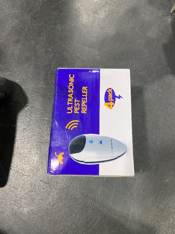 Photo 1 of 2025 Upgraded Ultrasonic Repeller & Insect Indoor Repeller, Ultrasonic Plug in Repellent for Roach, Rodent, Mouse, Bugs, Mosquito, Mice, Spider, Ant, Electronic Pest Deterrent, 4 Packs