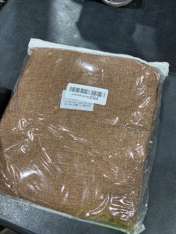 Photo 1 of Naturoom Linen Couch Cushion Covers, Sofa Cover Sofa Furniture Protector Slipcover with Bottom Tie Rope, Soft Non-Slip Non-Wrinkle Suitable for Chair Bench Settee Seat Loveseat (3 PCS, Brown)
