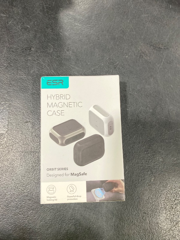 Photo 1 of ESR for AirPods Pro 3 Case, Compatible with AirPods Pro 3rd Generation Case (2025), Compatible with MagSafe, Full Drop Protection Cover with Lanyard, Black