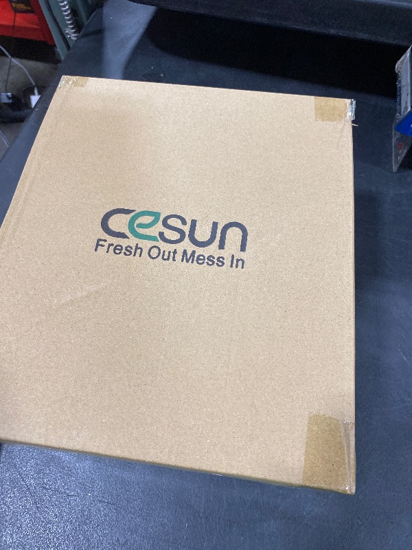 Photo 1 of Cesun Small Bathroom Trash Can 2.1 Gallon Wastebasket, Modern Metal Garbage Can Office Waste Basket, Silver Stainless Steel Trash Bin for Bedroom, Home Office, Toilet, rv, Near Desk, Under Sink.